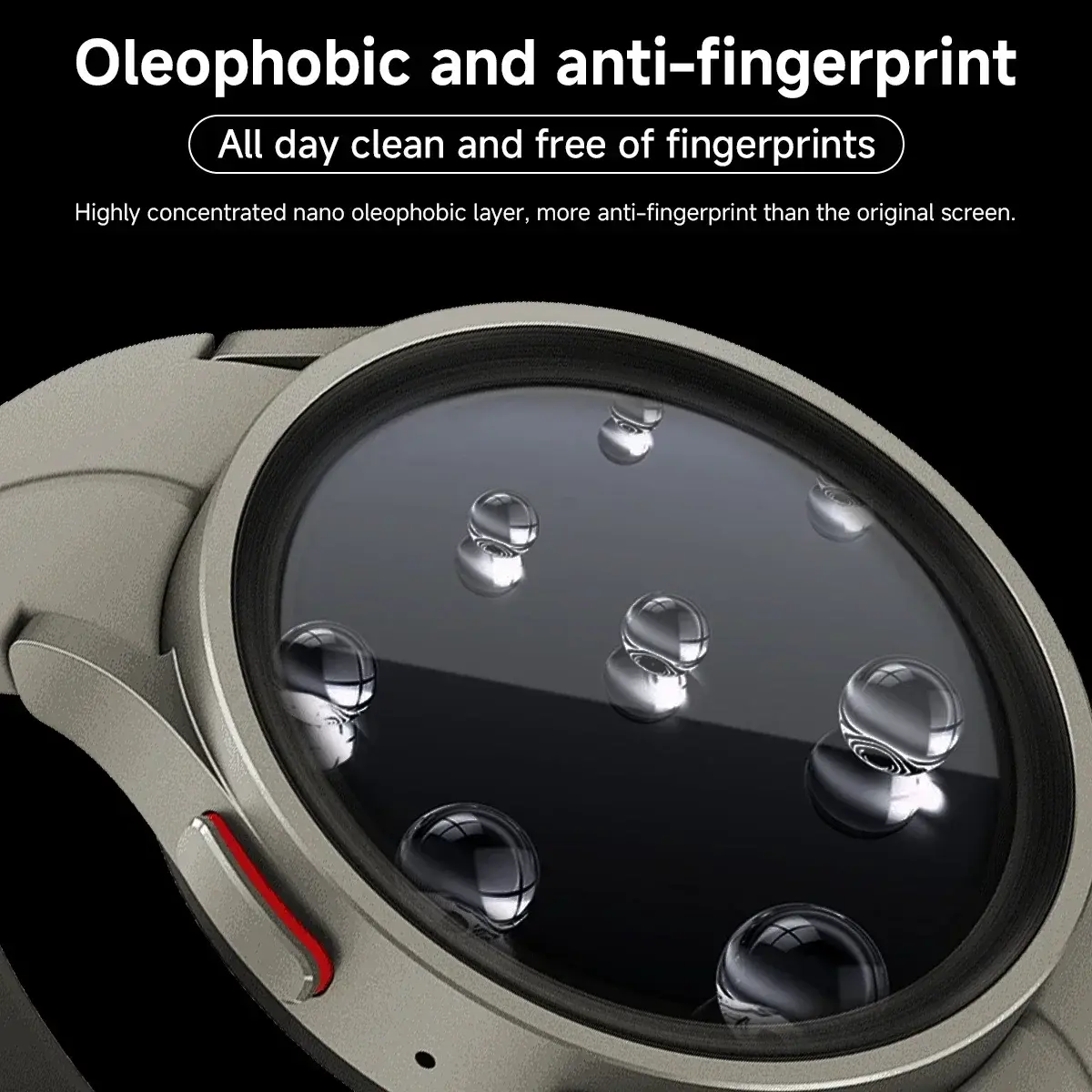 1-10Pcs Tempered Glasss for Samsung Galaxy Watch 7 40mm 44mm / Ultra 47mm Screen Protector Protective Glass Easy to Install