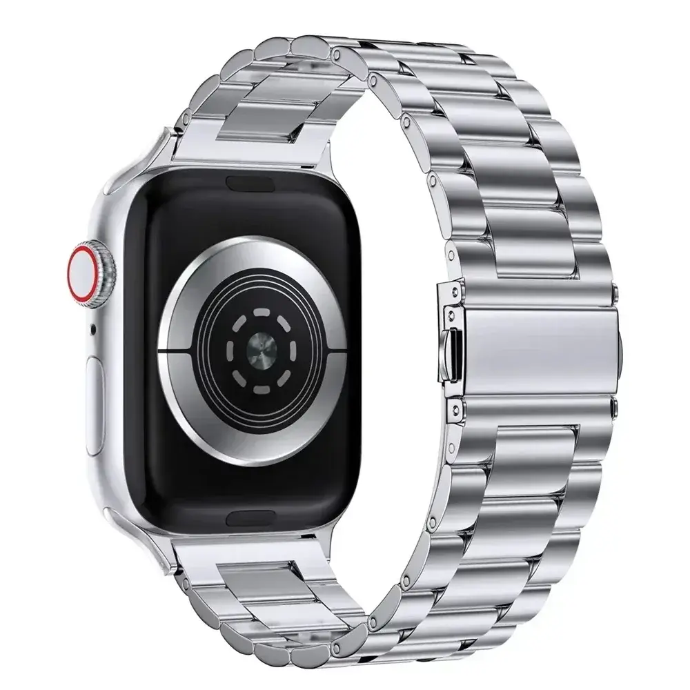 Stainless Steel Strap for Apple Watch Ultra 2 Band 46mm 49mm 40mm 44mm 42mm 41mm 45mm Bracelet IWatch Series 10 9 8 7 SE 6 5 4