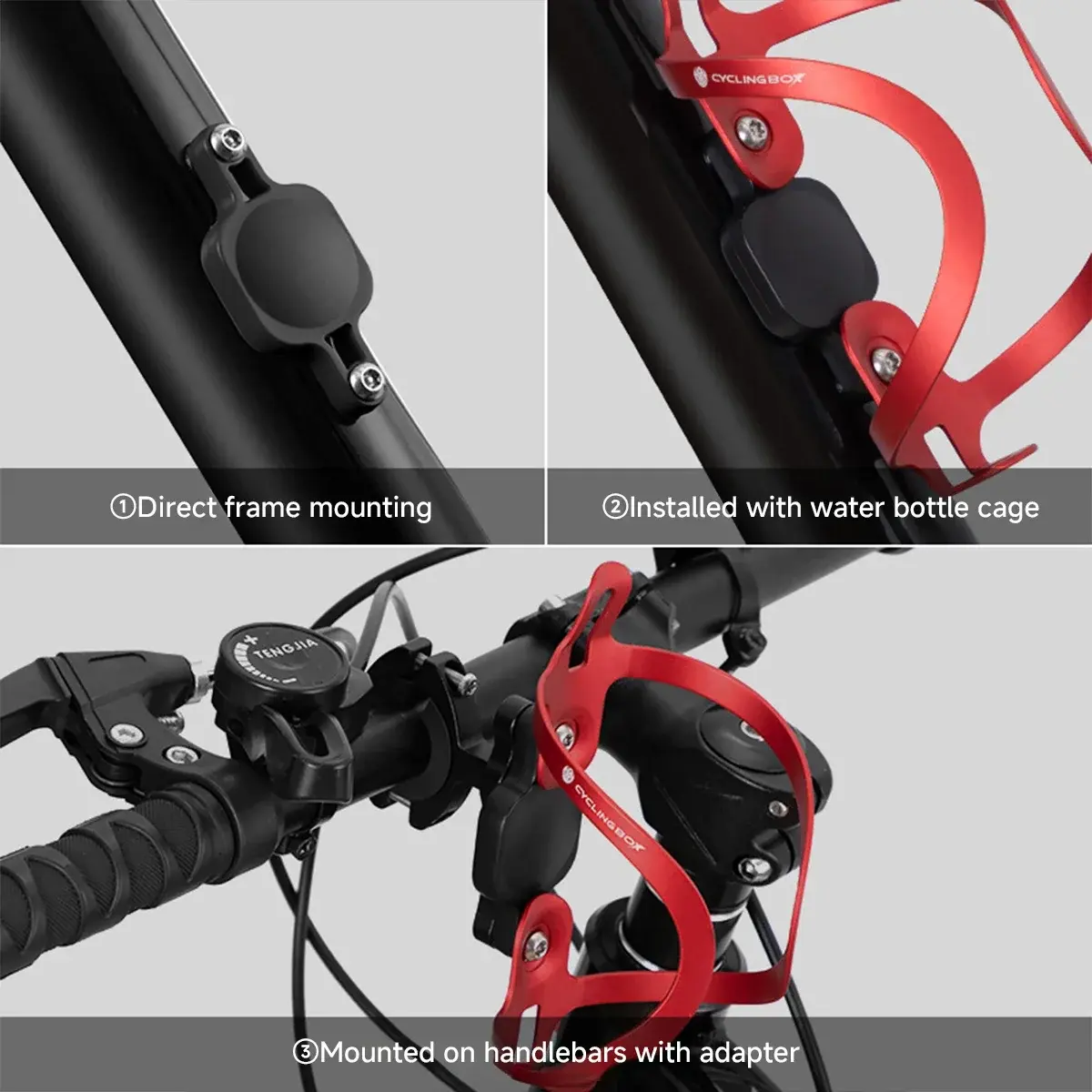 Universal Bicycle Tracker Mount Bracket Locator Protective Cover For Apple AirTag Bike Water Bottle Case Holder For Airtag