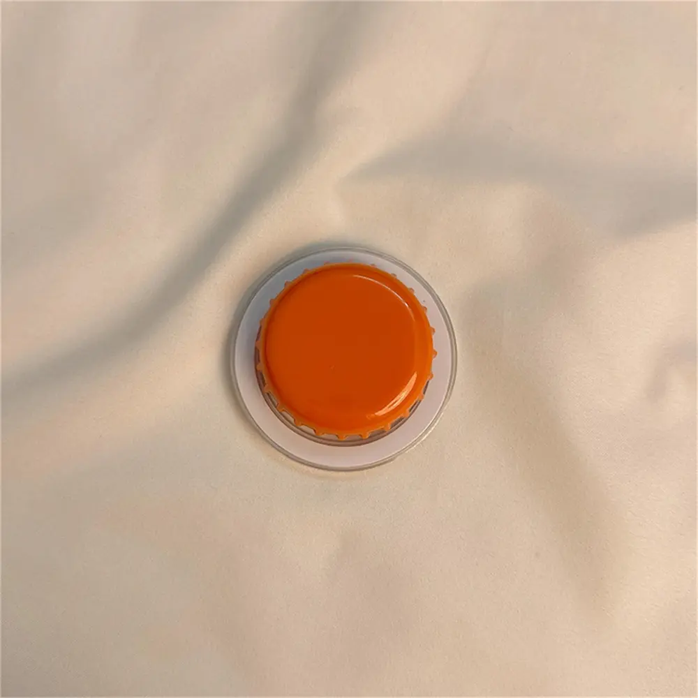 Macaron Bottle Cap Silicone Magnetic Holder Acrylic Phone Grip Tok Detachable Bracket For Magsafe Phone Case Cute Stand Support