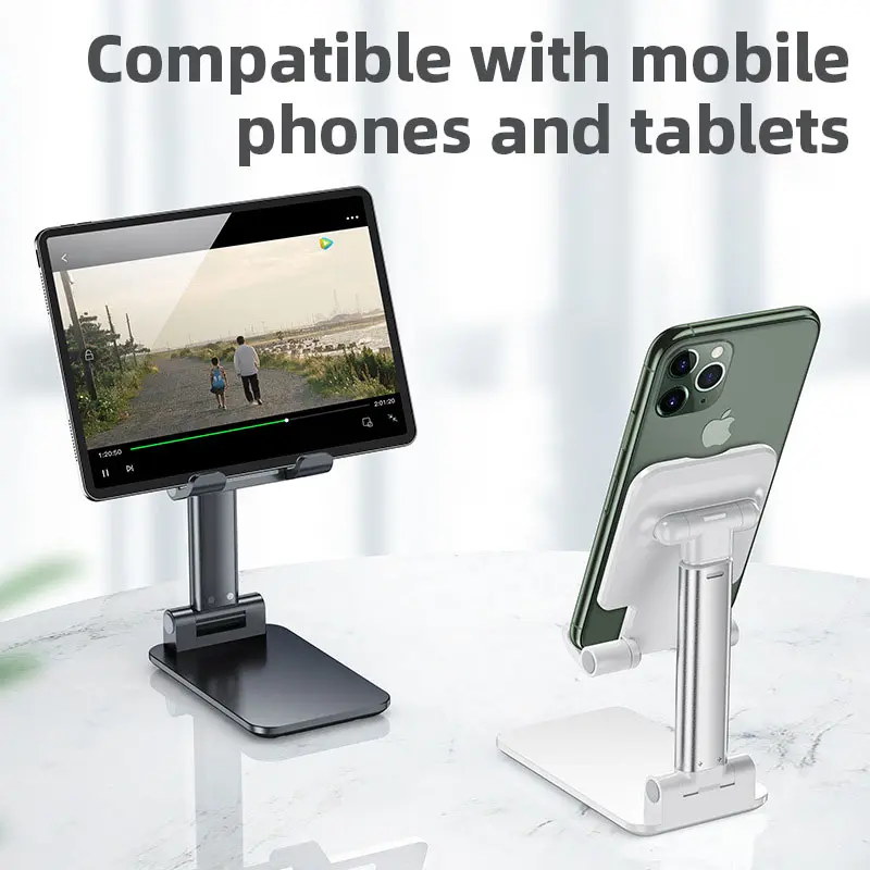 CMAOS Desktop Mobile Phone Holder Stand For iPhone iPad Adjustable Tablet Foldable Table Cell Phone Desk Stand Holder Universal