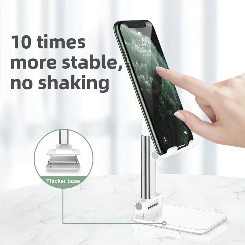 CMAOS Desktop Mobile Phone Holder Stand For iPhone iPad Adjustable Tablet Foldable Table Cell Phone Desk Stand Holder Universal