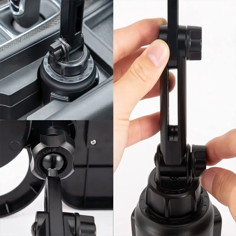 2-in-1 Universal Multifunctional Insert Car Drink Cup Holder Organizer Mobile Phone Holder Car Cup Holder Easy to Use