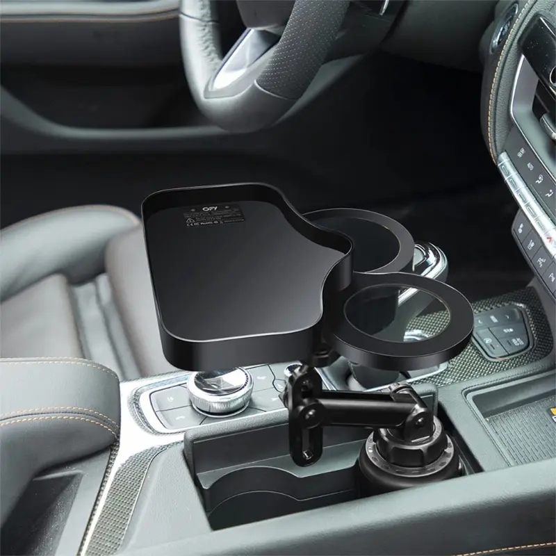 2-in-1 Universal Multifunctional Insert Car Drink Cup Holder Organizer Mobile Phone Holder Car Cup Holder Easy to Use
