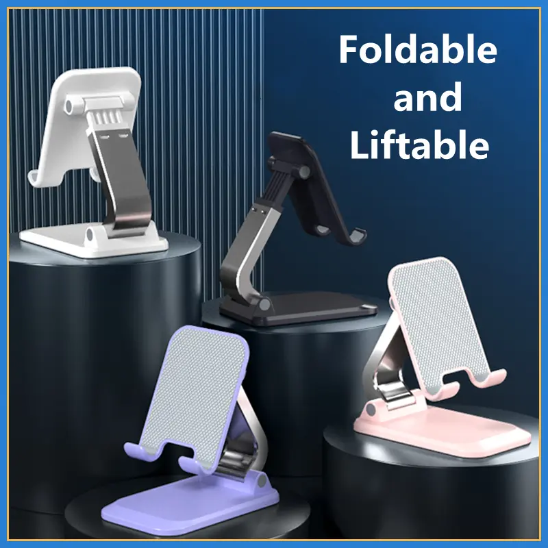 Foldable Desktop Mobile Phone Stand For iPad iPhone 13 X Smartphone Support Tablet Desk Cell Phone Portable Holder Bracket