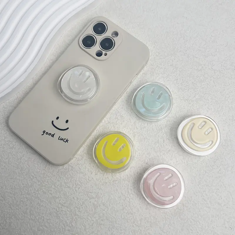 Phone Holder Socket Grip Double Acrylic Three-Dimensional for Magsafe IPhone Mac Samsung Safe Ring Finger Expanding Stand