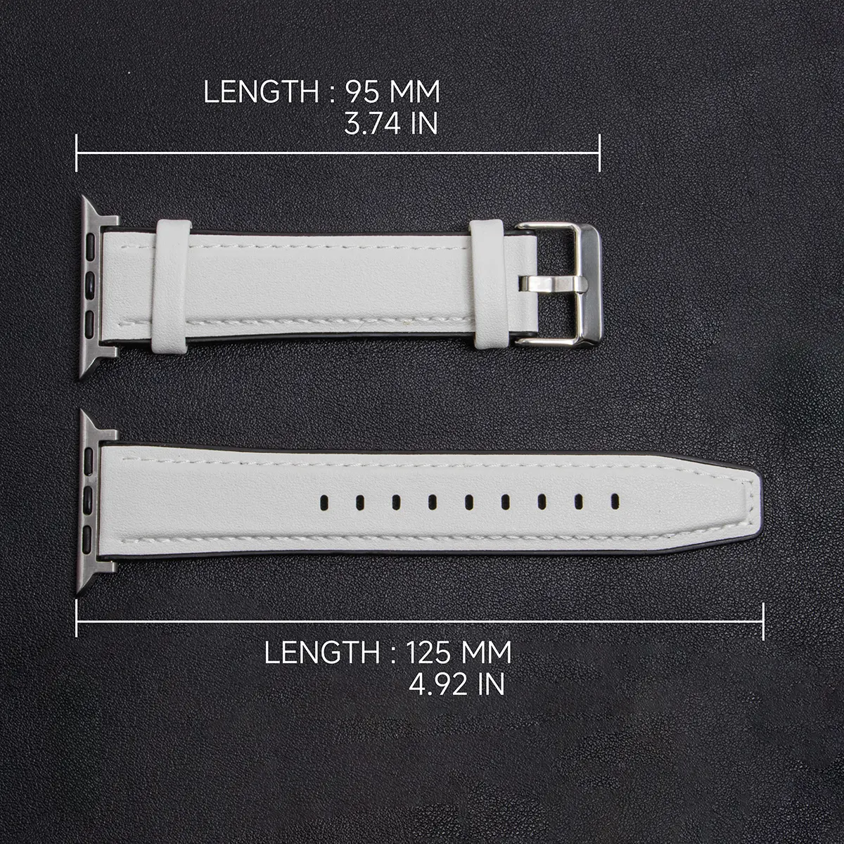 Leather Band Strap for Apple Watch Band Ultra 2 49mm 10 9 8 7 46 45 41mm High Quality for IWatch Series 6SE 5 4 44mm 40mm Correa