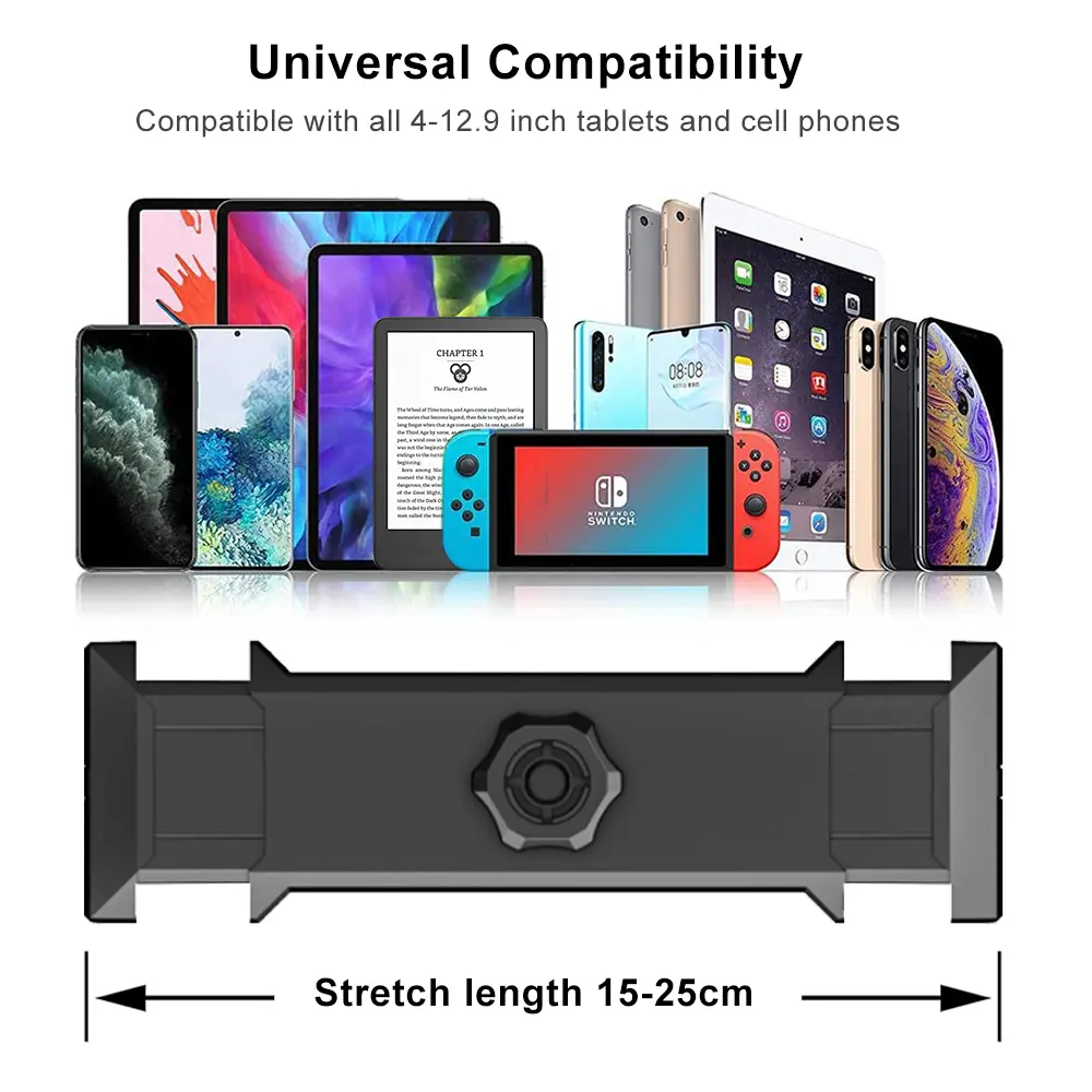 Tablet Holder For iPad Stand 360° Rotating Adjustable Bed Tablet Mount Stand For 4-12.9 inch Phone Tablet Holder