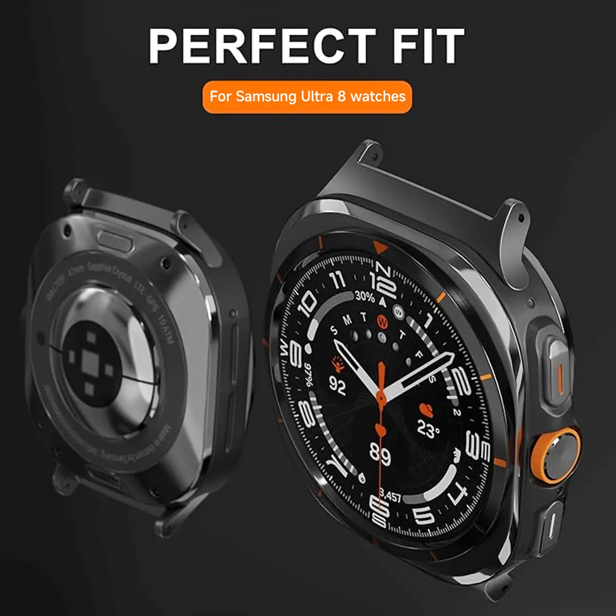 2pCS/1 Pair 22mm Adapter for Samsung Galaxy Watch 8/8classic Metal Connector for Samsung Watch ultra 2 smartwatch accessories