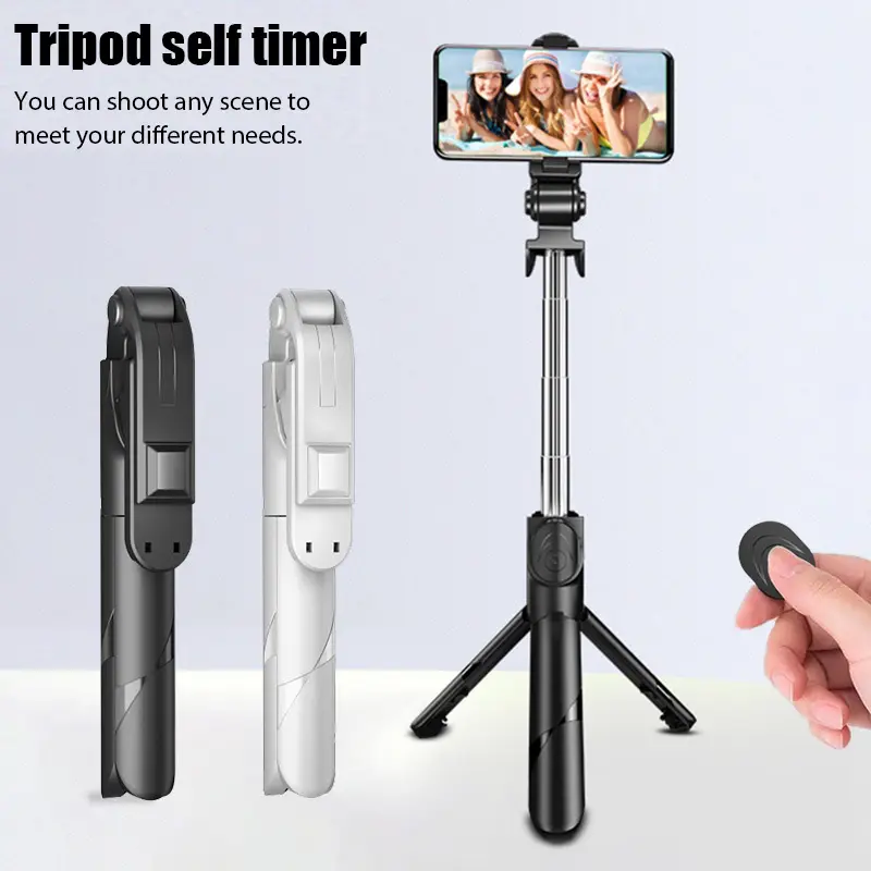 Original XT02 Phone Holder for Smartphone Live Broadcast TikTok Show Selfie Stick Tripod Bluetooth Remote Control Holder Stand