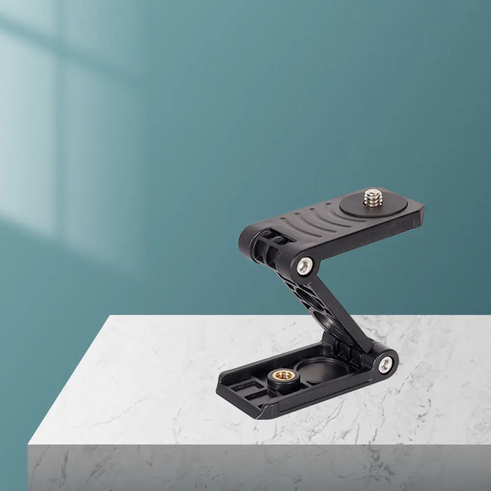 Plastic Phone Clip Tripod Mounts Camera Holder Stand Z Type Pan Bracket For Cell Phone Accessories Stabilizer Slider Video