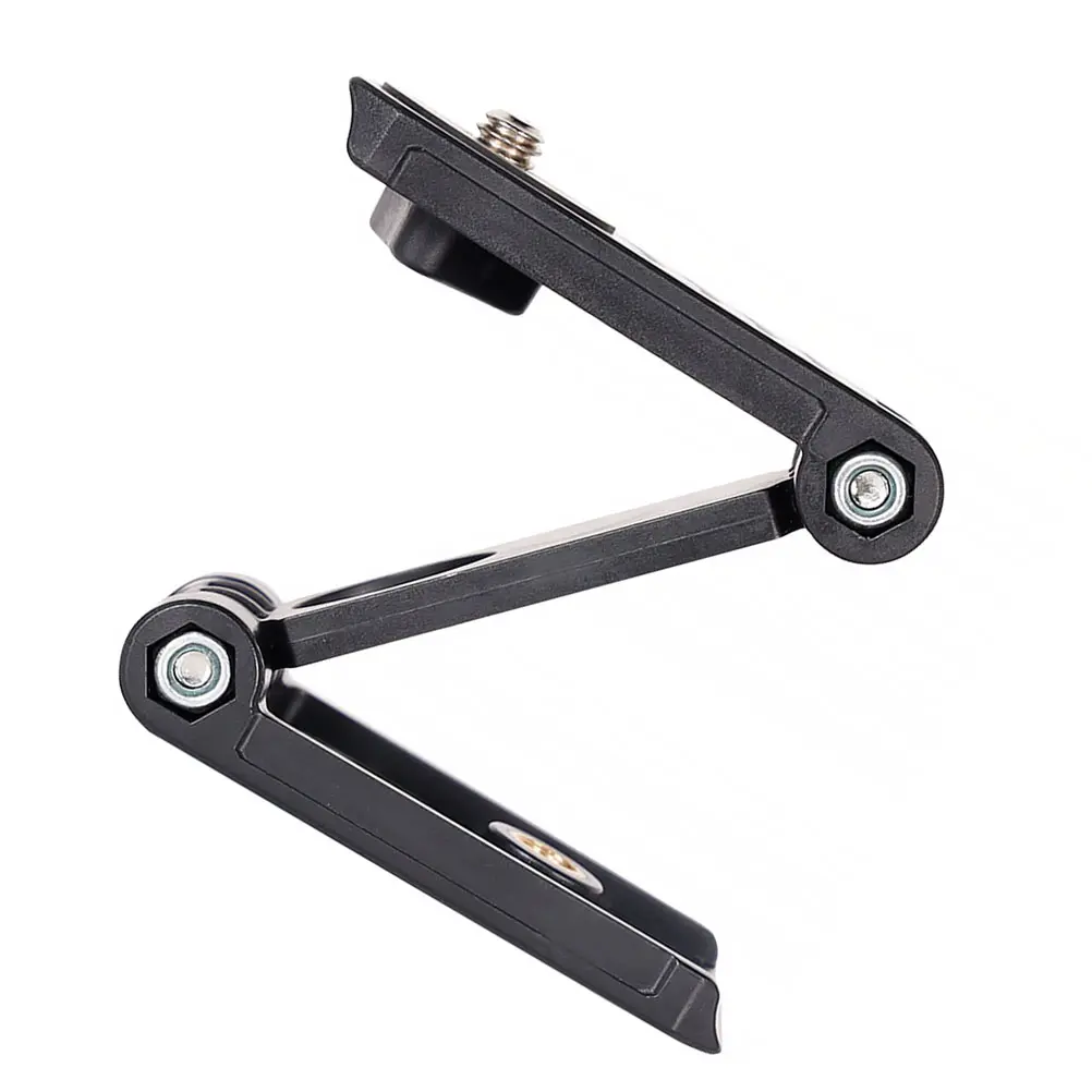 Plastic Phone Clip Tripod Mounts Camera Holder Stand Z Type Pan Bracket For Cell Phone Accessories Stabilizer Slider Video