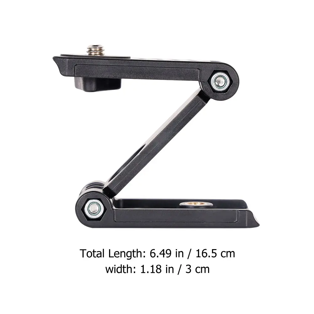Plastic Phone Clip Tripod Mounts Camera Holder Stand Z Type Pan Bracket For Cell Phone Accessories Stabilizer Slider Video