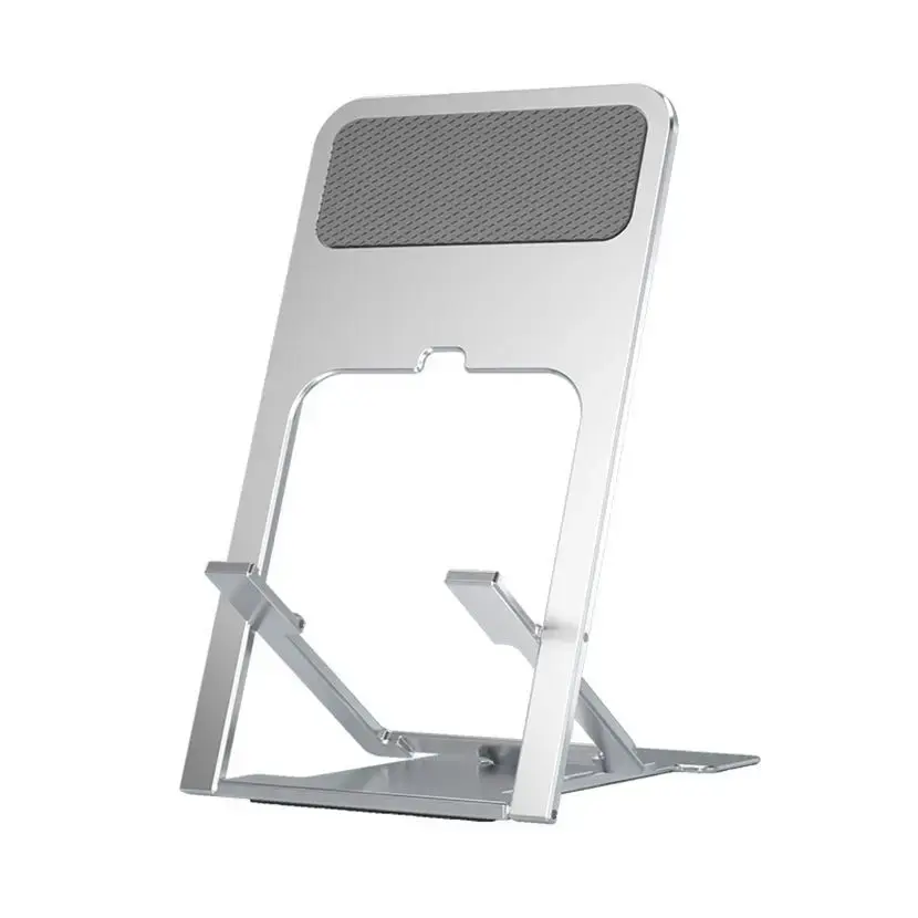 2023 Mini Desktop Multi-Angle Folding Mobile Phone Holder Hollow Plastic Tablet Stand Portable For Iphone 12 11 8 7 pro Support