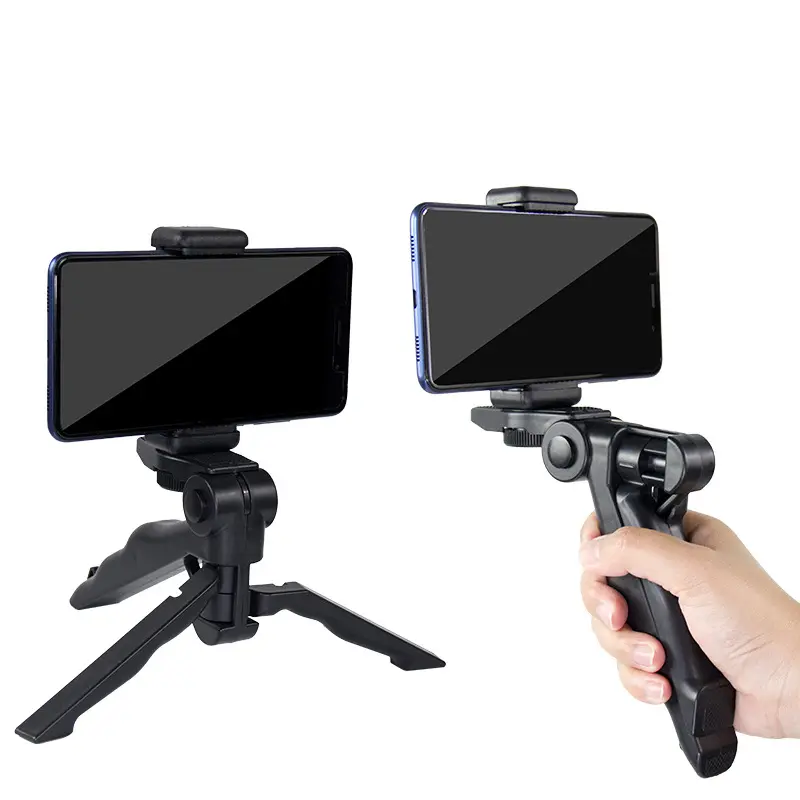 Mini Tripod Handheld Tripie Selfie Stick Handle Stabilizer for Gopro Action Camera Holder Stand for iPhone Samsung Xiaomi Huawei