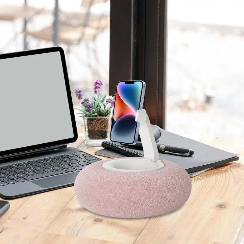 Creative Pillow Mobile Phone Holder Tablet Pc Rotating Stand Live Streaming Drama Lazy Desktop Bed Home Stand For Kindle