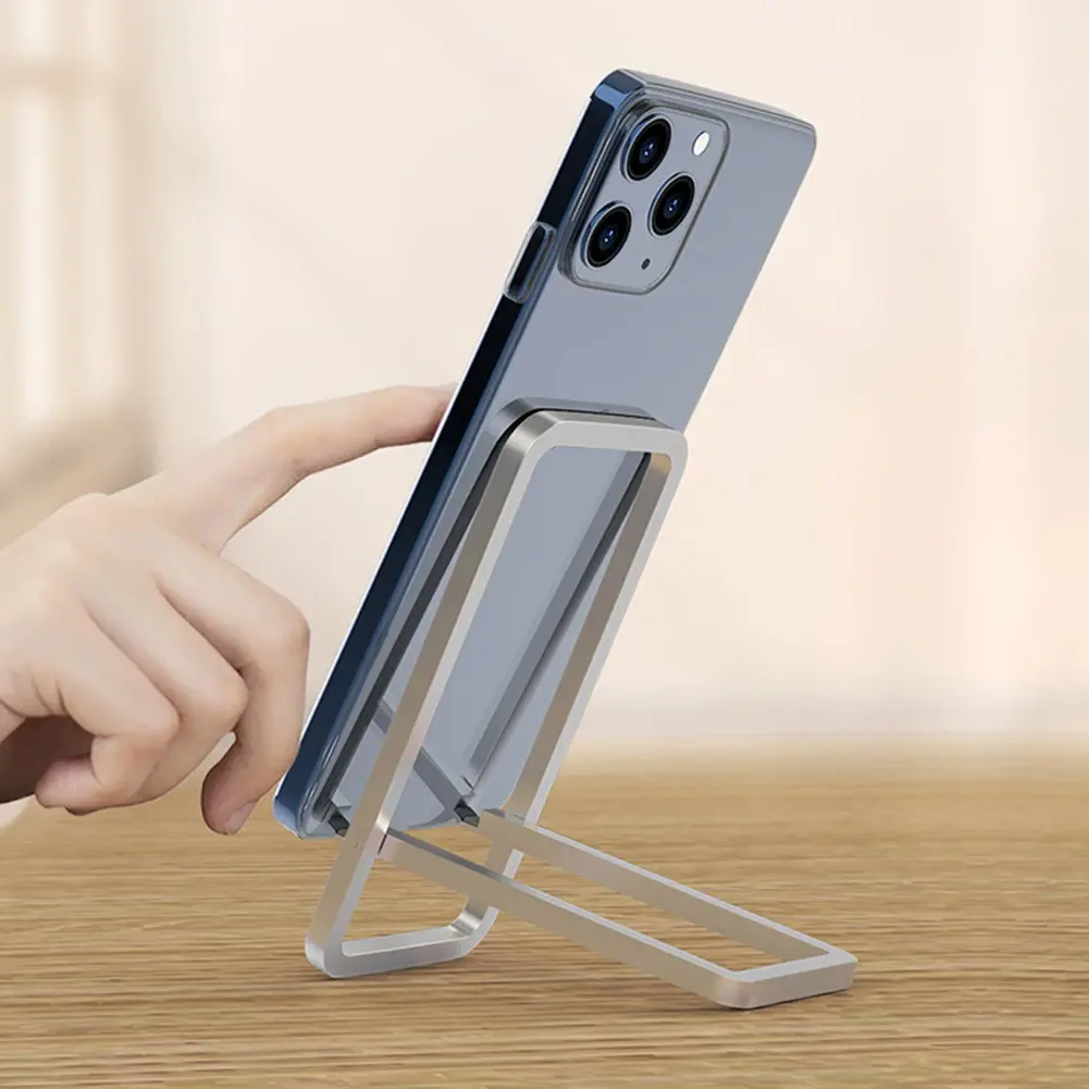 Foldable Mobile Phone Stand Desktop Lazy Holder Portable Adjustable Smartphone Support for Iphone 13 14 15 Max Huawei Xiaomi