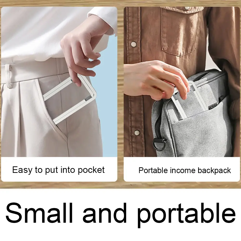 Foldable Mobile Phone Stand Desktop Lazy Holder Portable Adjustable Smartphone Support for Iphone 13 14 15 Max Huawei Xiaomi