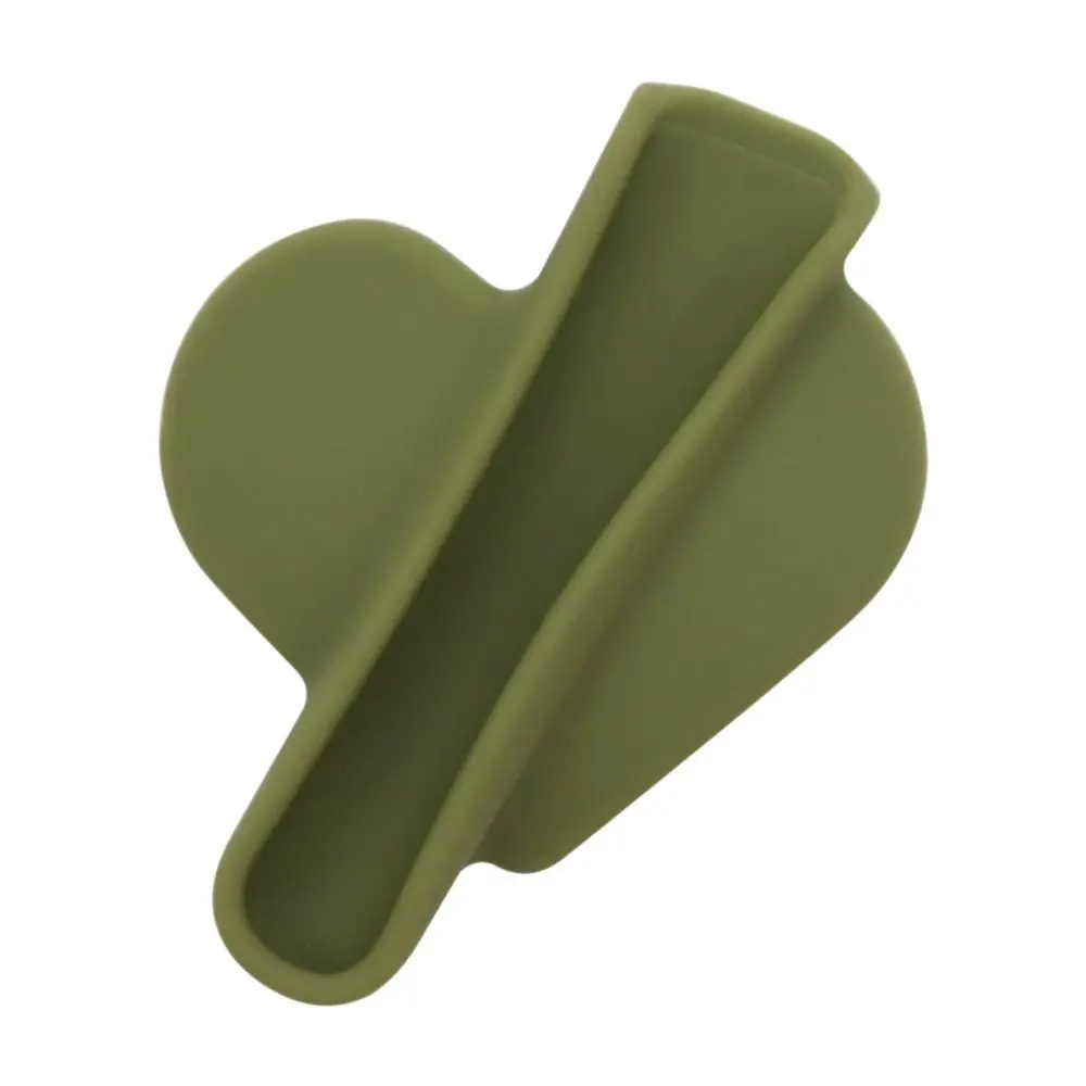 Silicone Phone Lipstick Holder Heart Shaped Mobile Phone Case Lip Glaze Back Stick Holder Accessories Stick Protective Case
