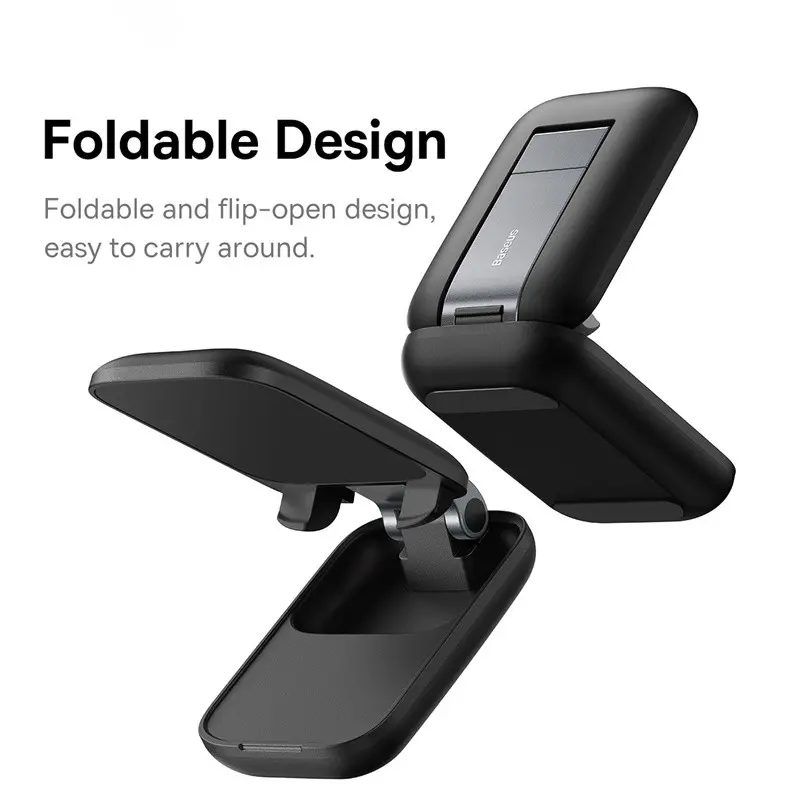 Baseus Phone Holder Stand PC Shell Adjustable Holder For iPhone 16 15 14 Pro Max Xiaomi Samsung Huawei Cell Mobile Phone Stand