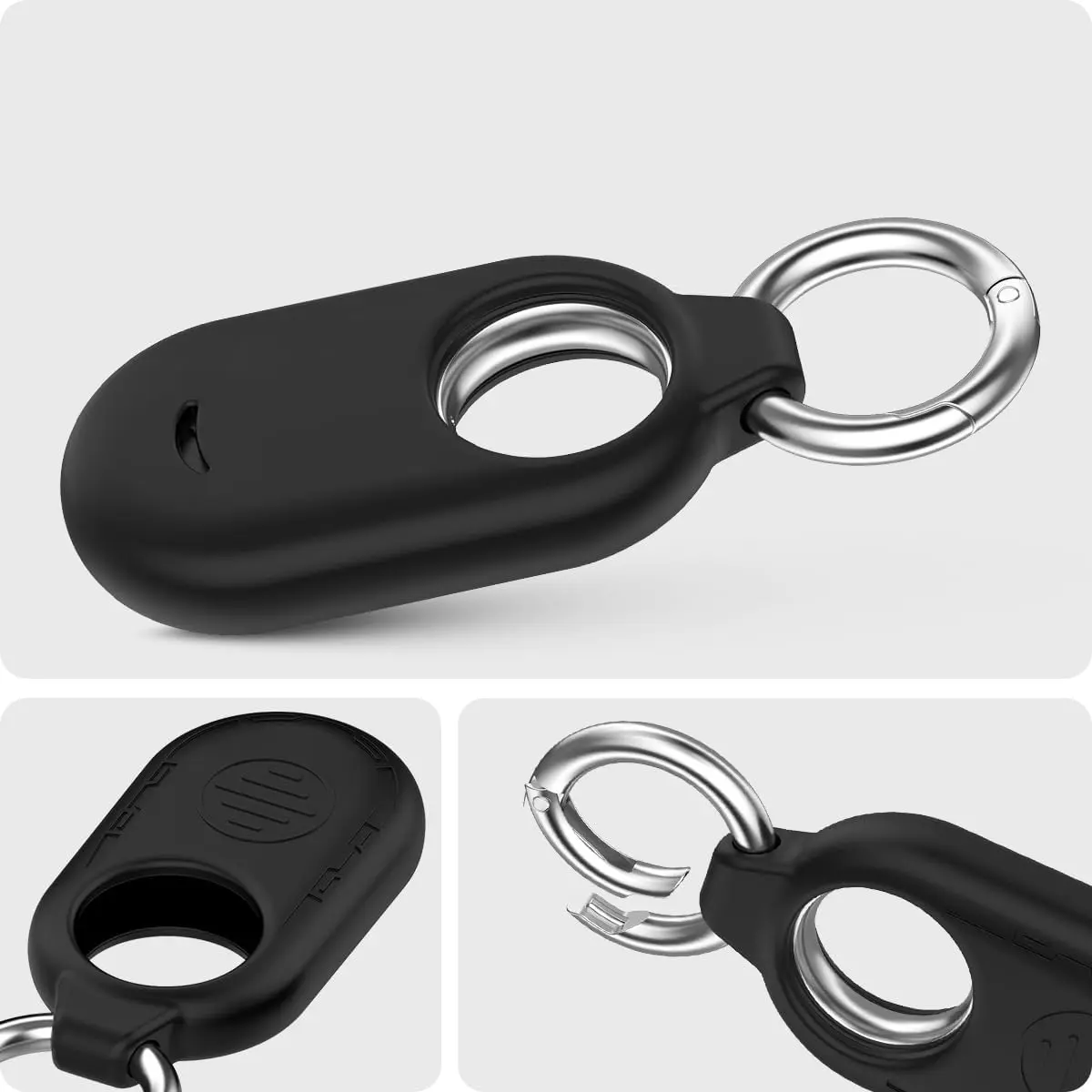 For Samsung Galaxy SmartTag 2 Locator Case Keychain Anti-lost Cover Sleeve Protective Case For Smart Tag 2 Soft Silicone Case