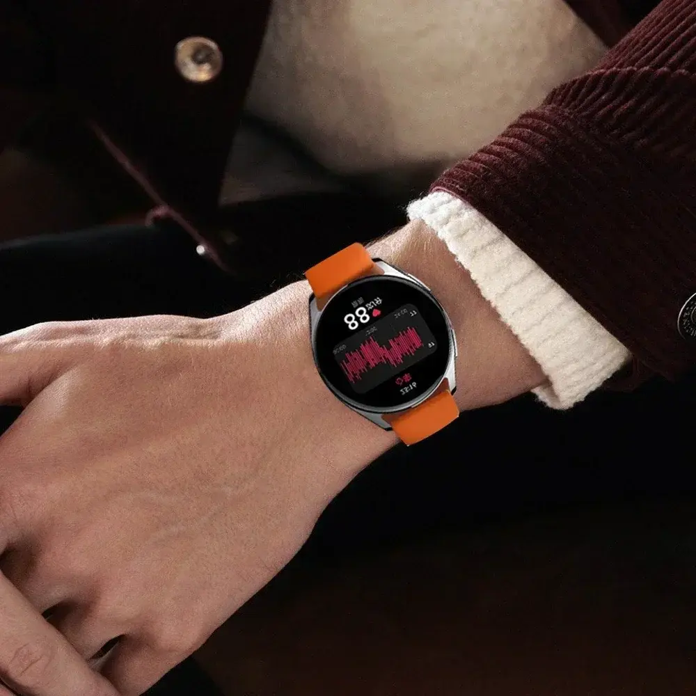 22mm 20mm Magnetic Strap for Samsung Galaxy Watch7 6 5 4 4/6 Classic Active 2 Silicone Band for Amazfit Bip 3 Huawei GT5 GT4 2e
