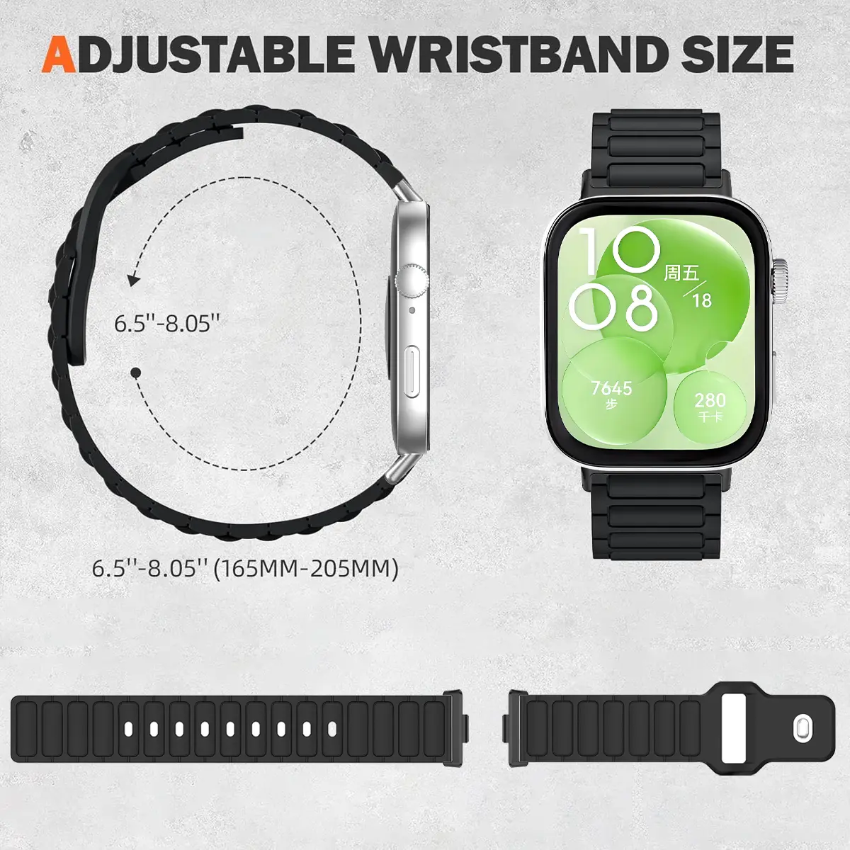 Silicone Strap For Huawei watch Fit 3 Smart Watch Bracelet Replacement Sport Watchband for Huawei Fit 2 Fit 1 Wristband