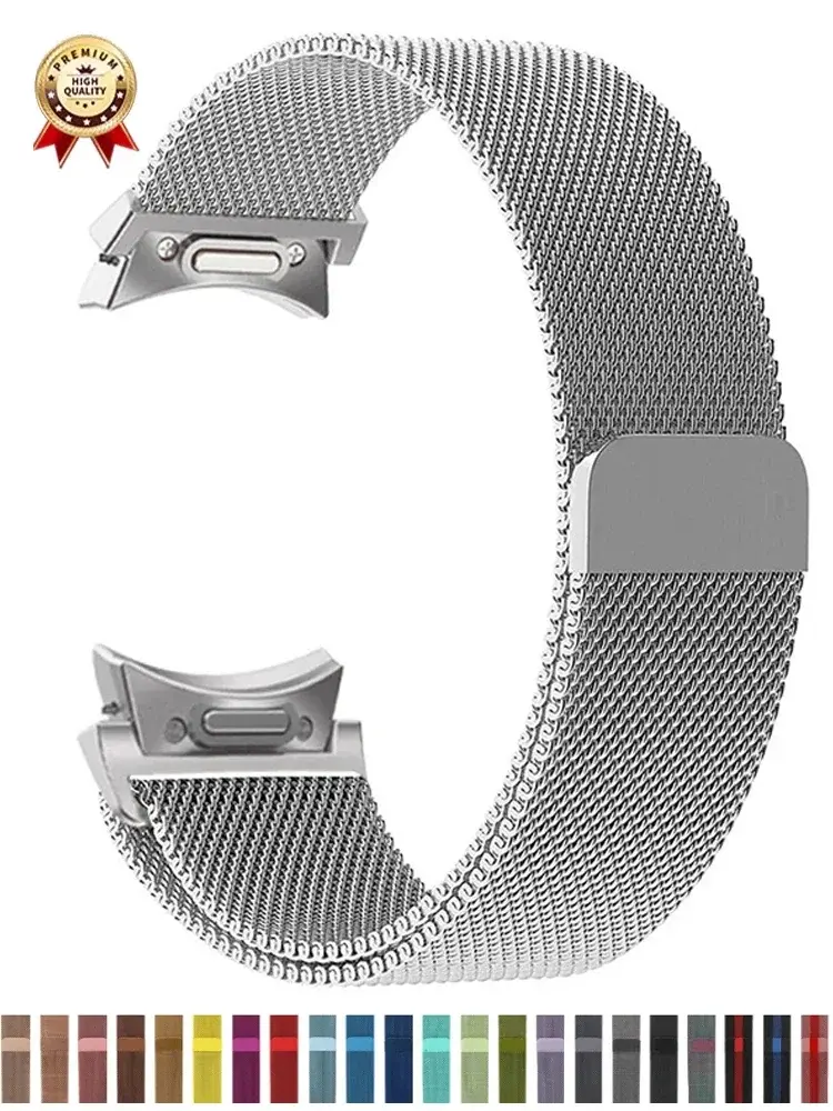 Magnetic Metal Strap For Samsung Galaxy Watch Ultra 47mm Watch 7 FE 6 5 4 40mm 44mm 5Pro 45mm/6 Classic 47mm 43mm Bracelet Strap
