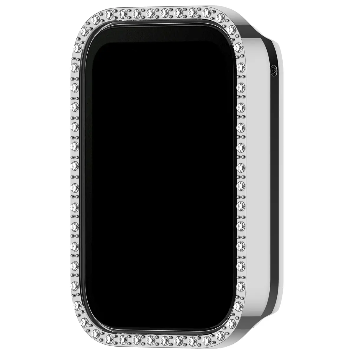 Bling Case for Xiaomi Mi Band 8 Pro / 9 Pro, Crystal Shining Rhinestone PC Protective Frame (No Screen Protector).