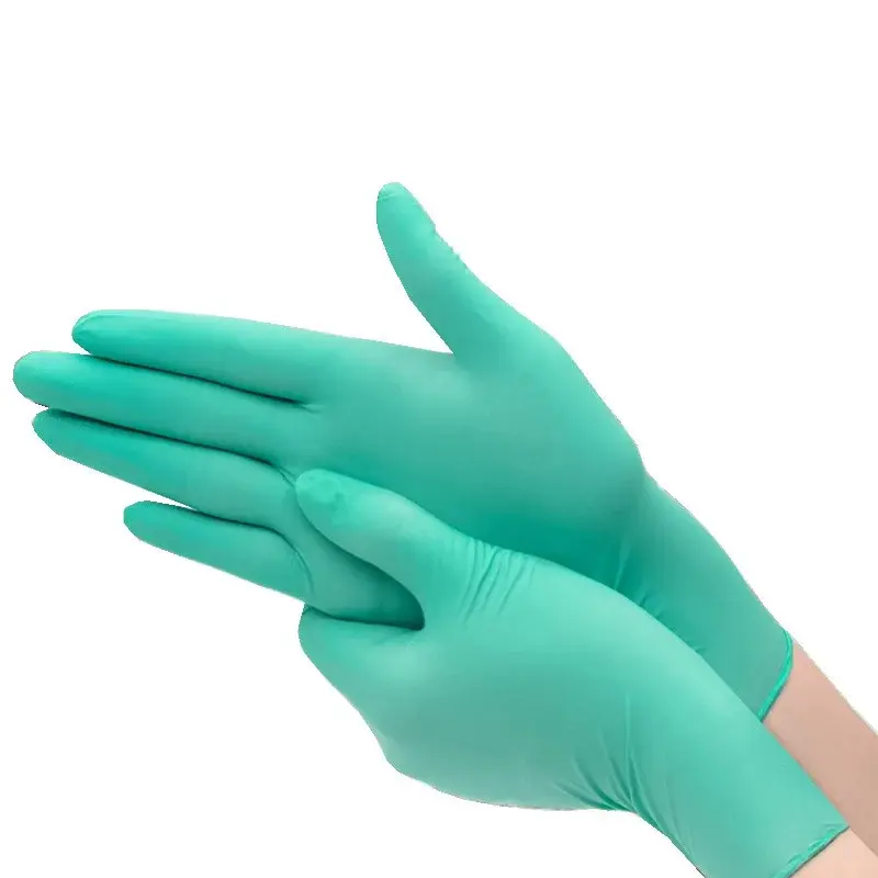 Disposable Nitrile Gloves Multi-color Auto Repair Food-grade Nitrile Gloves Thickened Durable and Comfortable 50pcs/100pcs