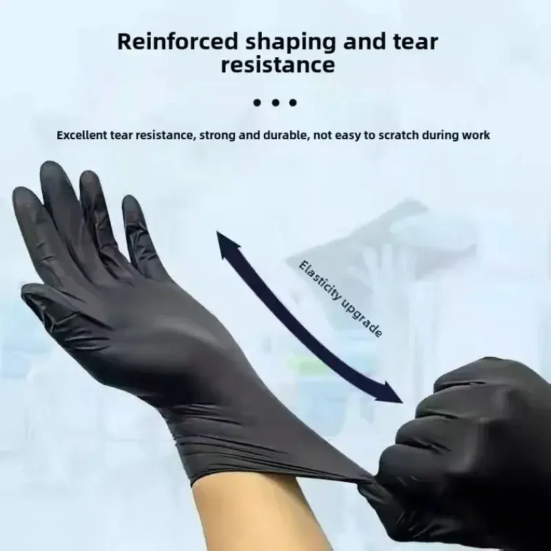 Gloves Disposable Nitrile Black Xl Latex Gloves Pvc Gloves Housework Cleaning Car Industry Gardening Cooking Tools