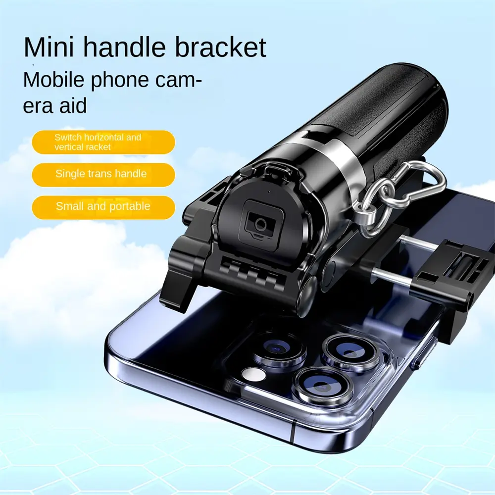 FGCLSY Newly Upgraded Design Mini Bluetooth Portable Telescopic Multifunctional Tripod Phone Selfie Stick