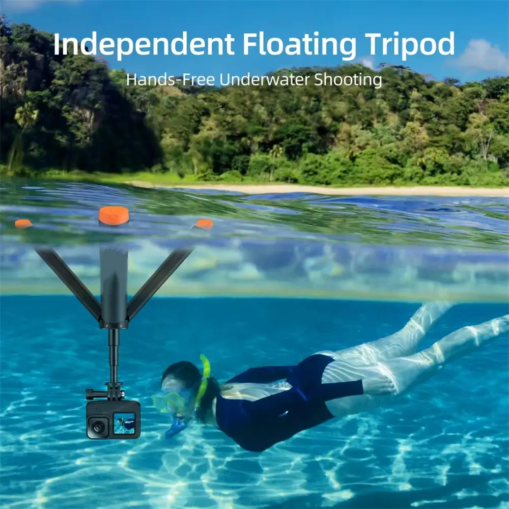 COOL DIER New underwater Buoyancy Bar Selfie tripod Waterproof suitable for GoPro Insta360 DJI OSMO sports camera accessories