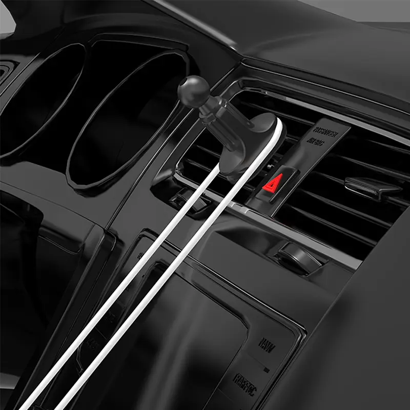 Magnetic Car Phone Holder Vent 2023 Upgrade 6X N42 Strong Magnets, Universal Mobile Phone Mount Hook, 360 Rotating Air Vent Crad