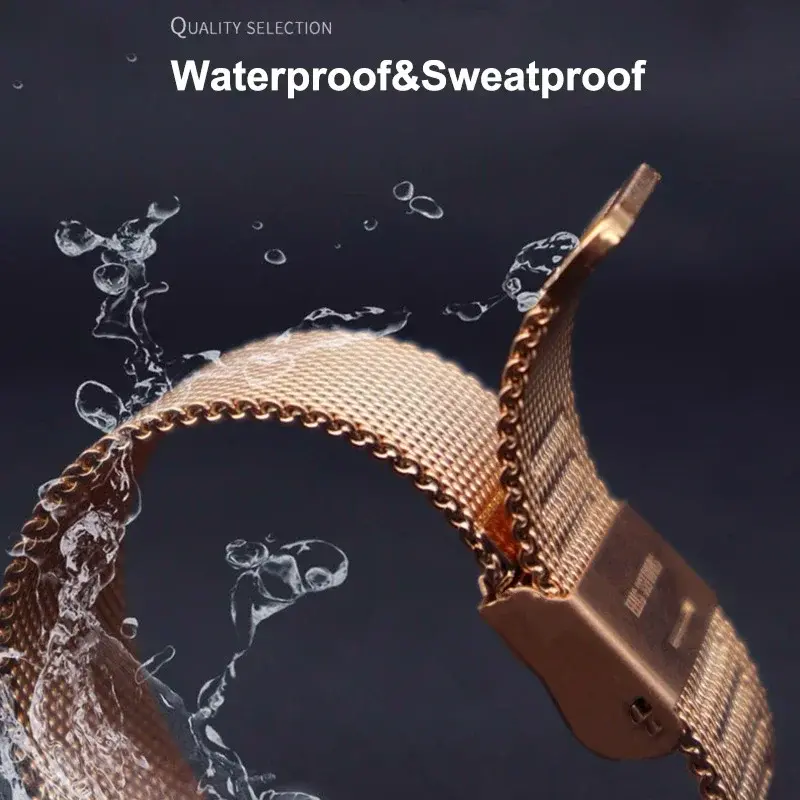 Metal Strap For Huawei Watch GT2 Pro GT 2 46mm Smart Band Bracelet Stainless Straps For Samsung Galaxy Watch 3 45mm Wristband