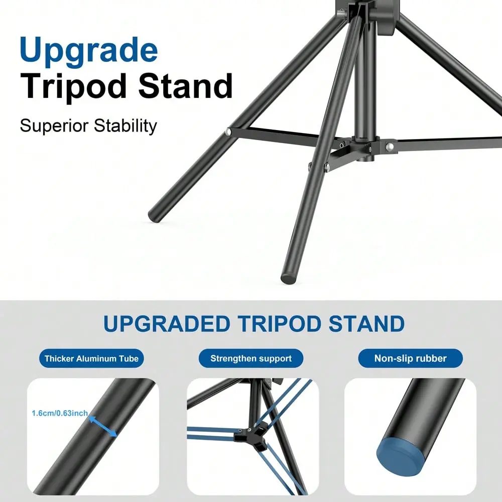 Universal Adjustable Tablet Tripod Floor Stand Holder Portable Live Mount Support for IPad Pro Air Phone 4.7-14inch Lazy Bracket