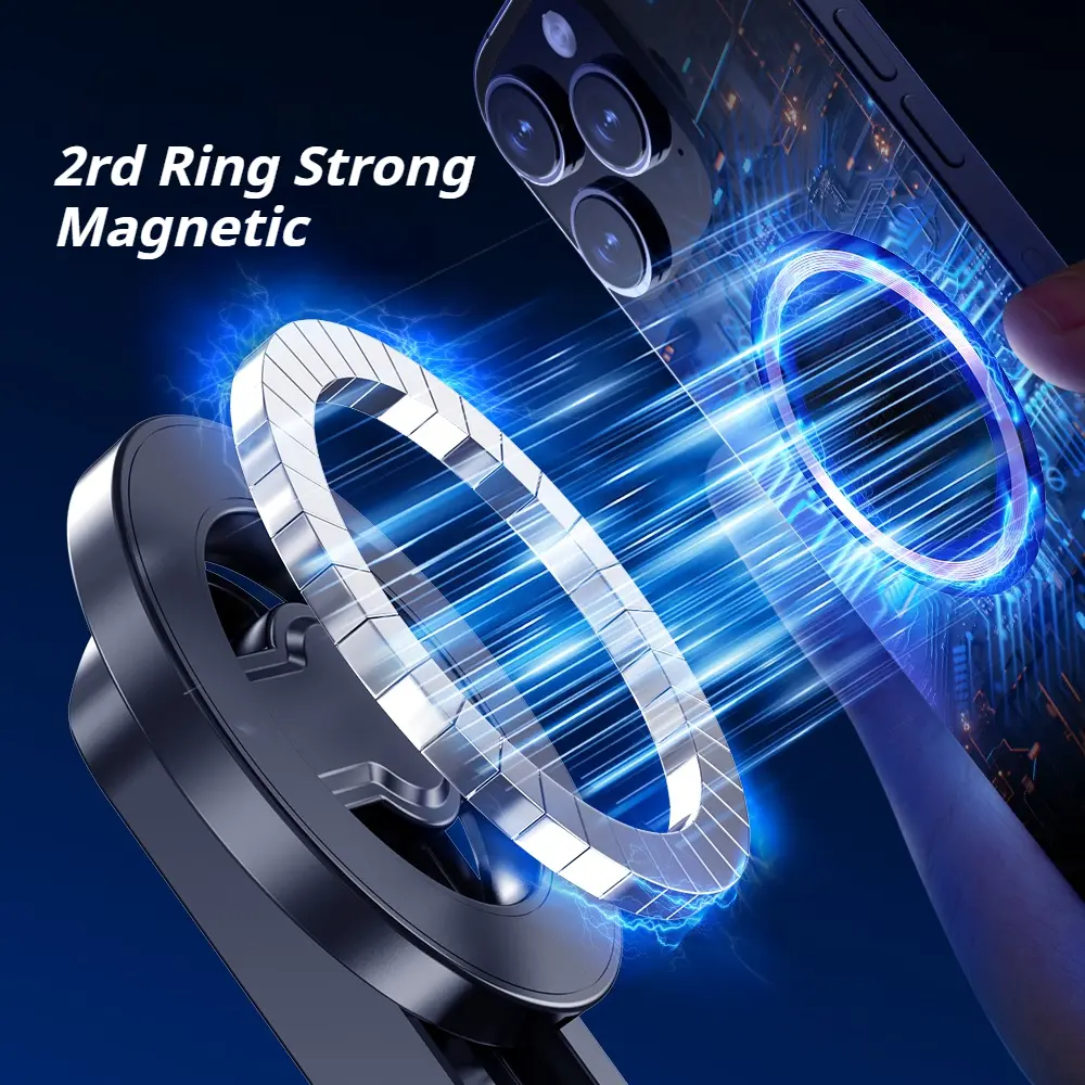 For Magsafe Phone Camera Grip Magnetic Design Mini Bluetooth Portable Telescopic Multi functional Tripod Phone Selfie Stick