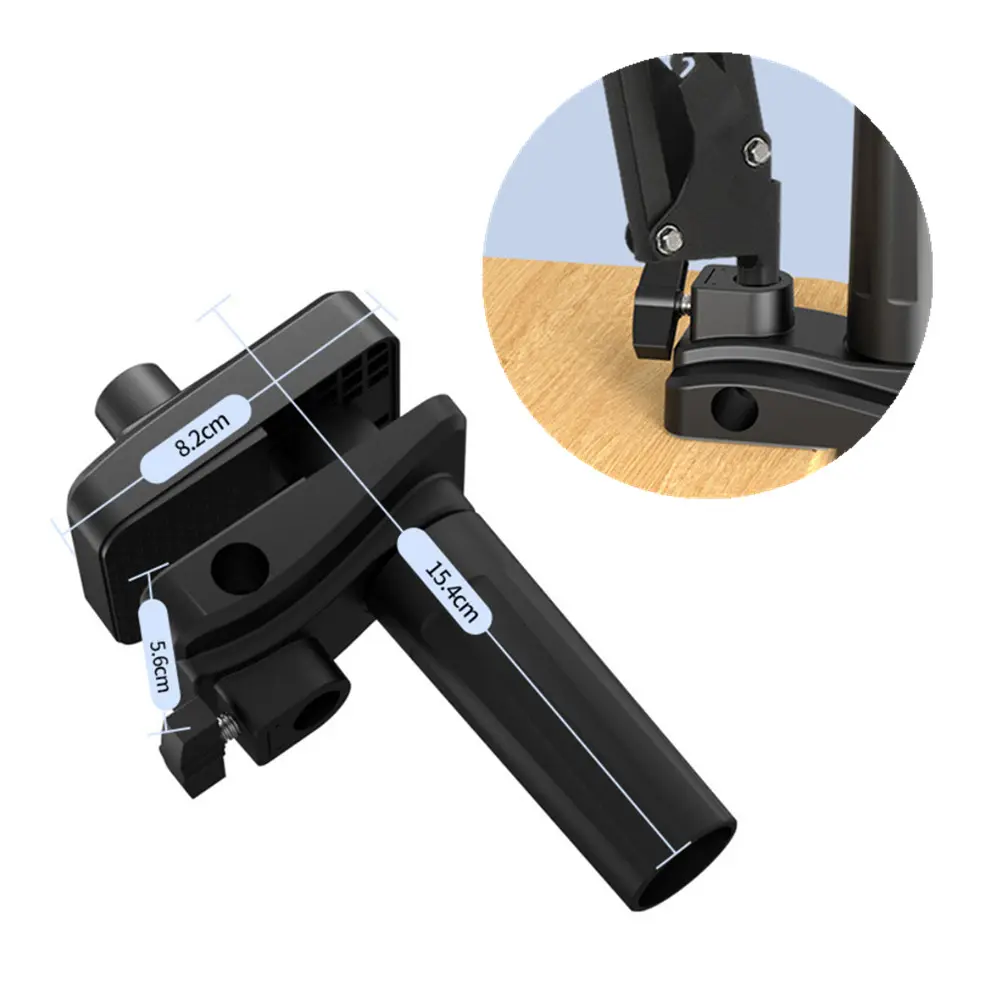 Clip Tablet Phone Holder Base On Desk Bed Headrest Holder