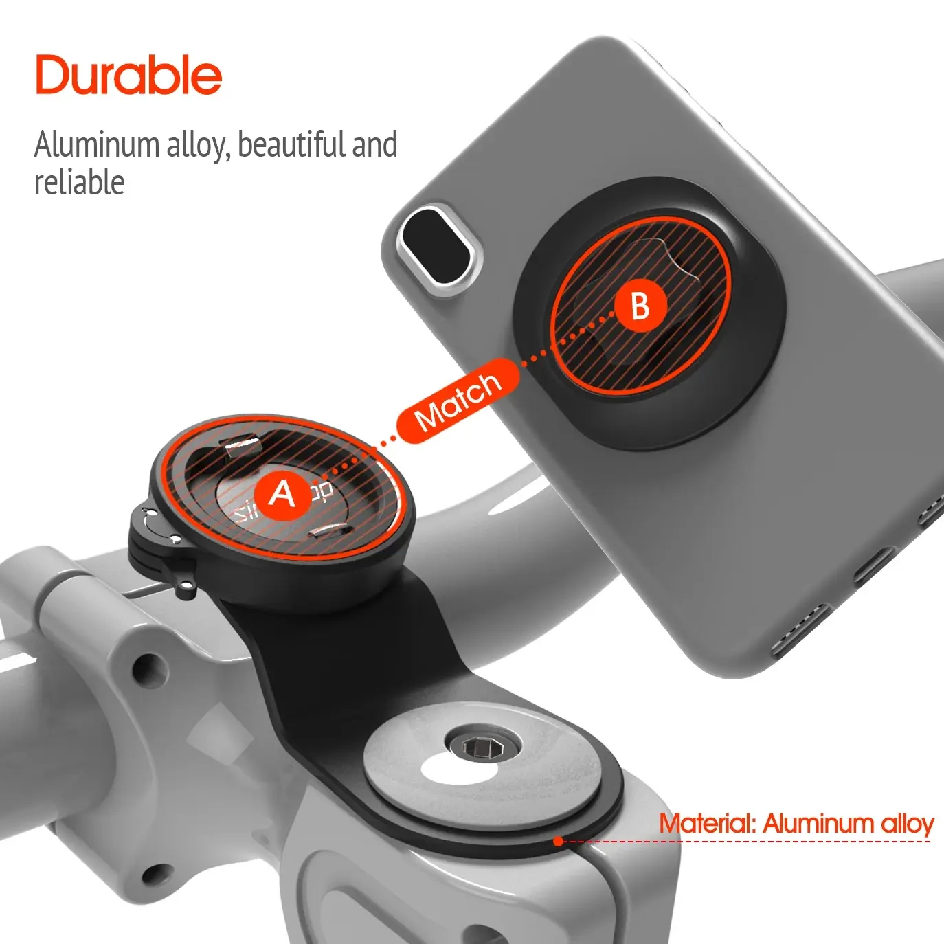 2022 Aluminum alloy Universal handlebar bicycle phone holder mount Holder for phone phone holder stylish phone holder hot sale