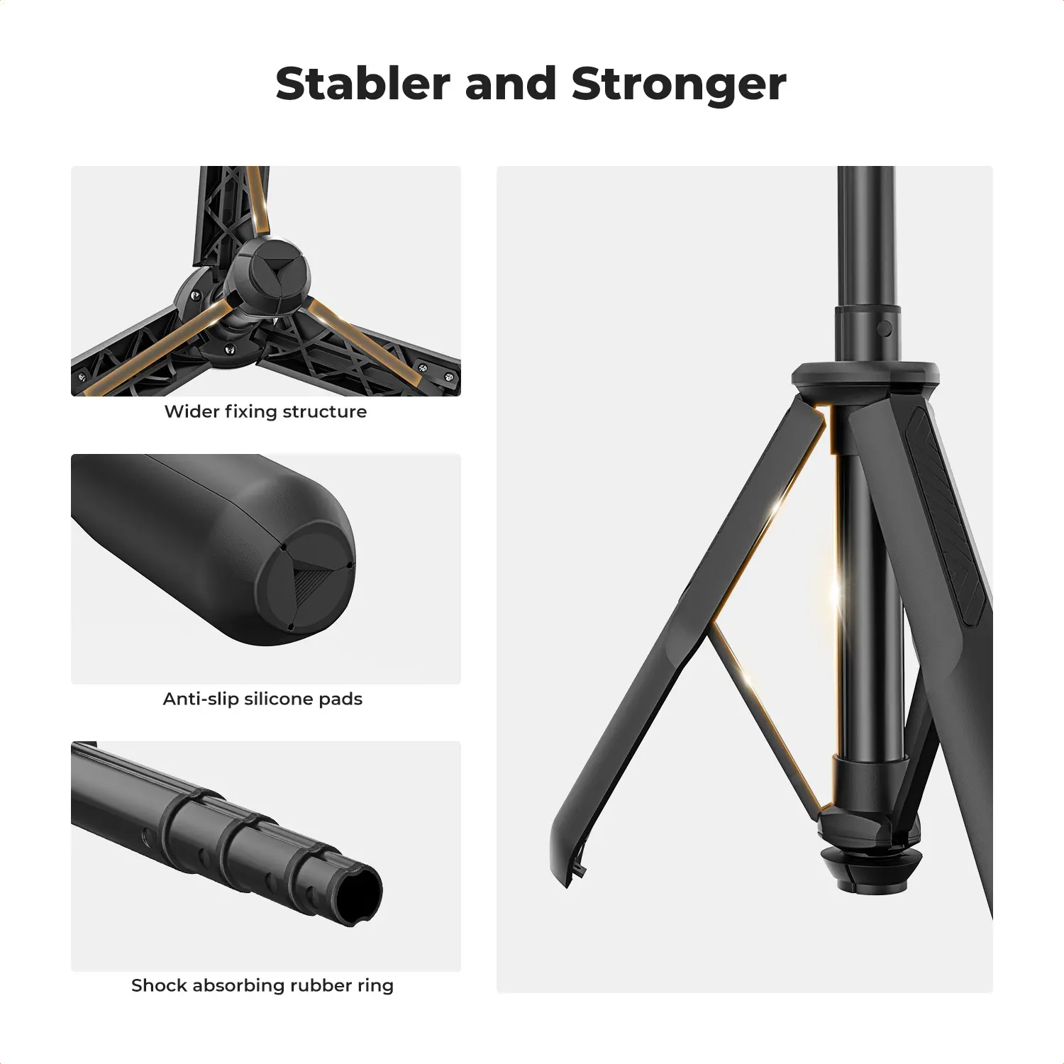 K&F Concept 60cm 3 in 1 Selfie Stick Desktop Stand BallHead Mobile phone Holder Tripod for Camera GoPro Bluetooth Remote Control