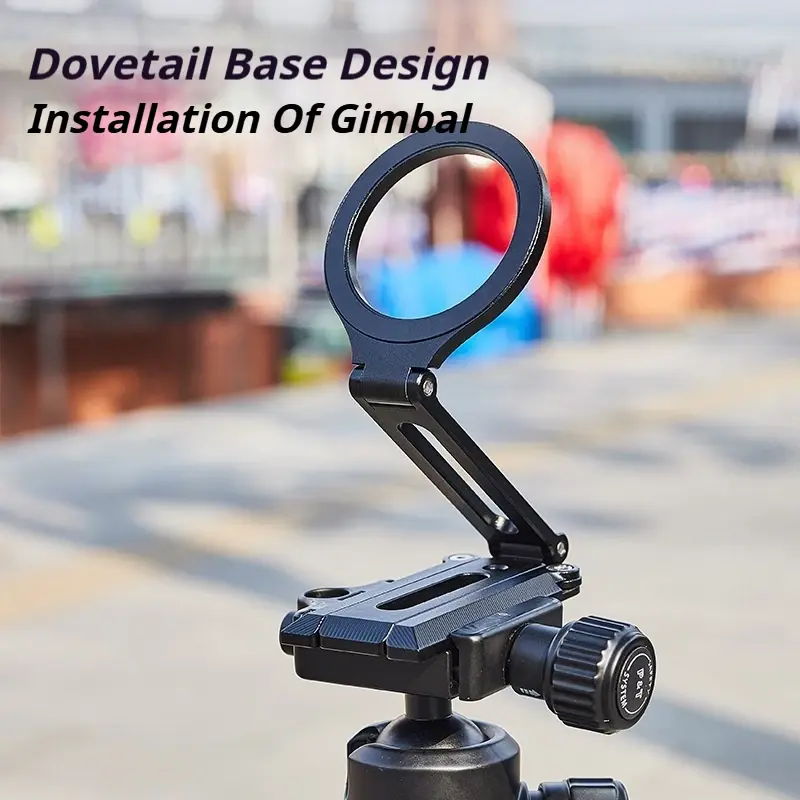 For Magsafe Phone Holder Magnetic Tripod for Phone Vlog Foldable Desktop Mount for Travel Folding Aluminum Alloy Holder