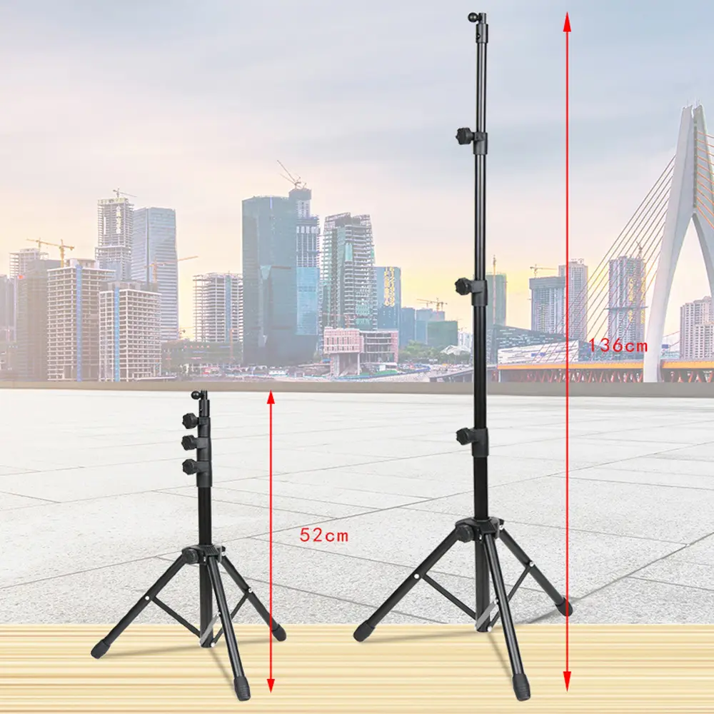 Tripod Floor Tablet Stand Height Adjustable 360 Rotating Tablets Holder for iPad Mini Air Pro Kindle Samsung Lenovo 7-12 inch PC