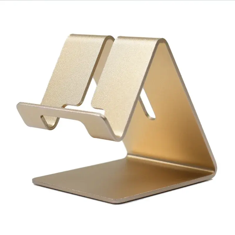 Gold Rose Gold Phone Holder Universal Desktop Phone Stand Desk Organizer Tablet Holder Mount Stand for Samsung iPhone iPad