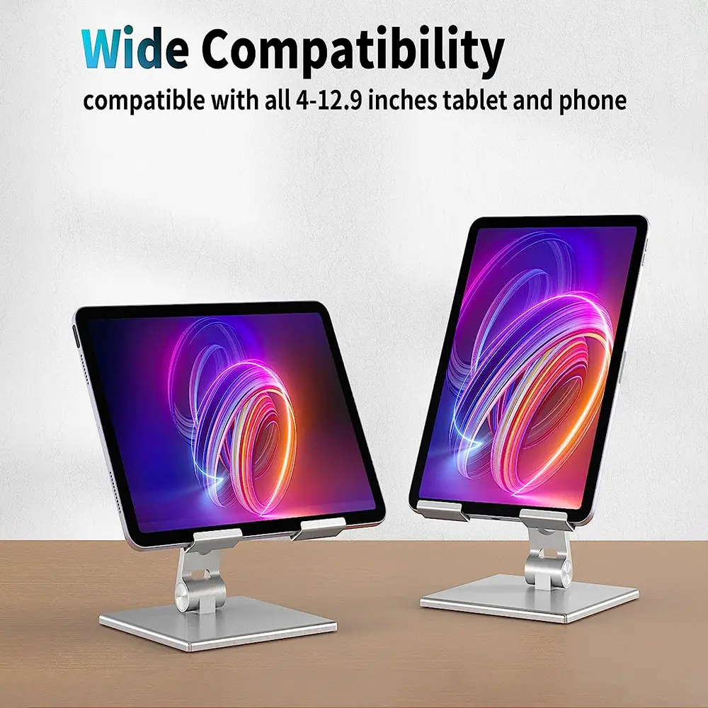 Aluminium Alloy Tablet Stand Phone Holder Mobile Smartphone Support Desk Portable Metal Cell for iPhone iPad Pro Air Mini Huawei