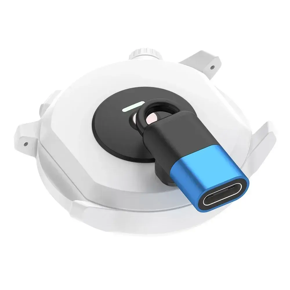 Charger Adapter for Coros PACE 3/ PACE 2 Metal Connector to Type-C Charging Cable Cord for COROS Apex Pro/ Vertix/ Vertix 2 Blue