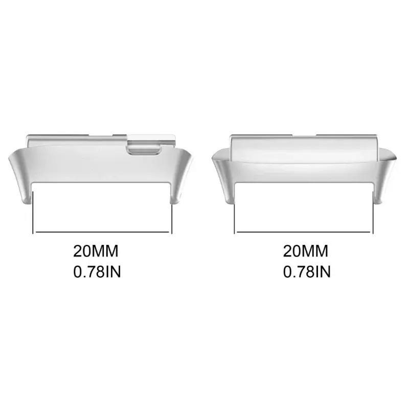 Stainless Steel Seal Connector Adapter for Redmi Watch 3 Active Replacement Attachment for Redmi Watch 3 Lite Bracelet Accessory