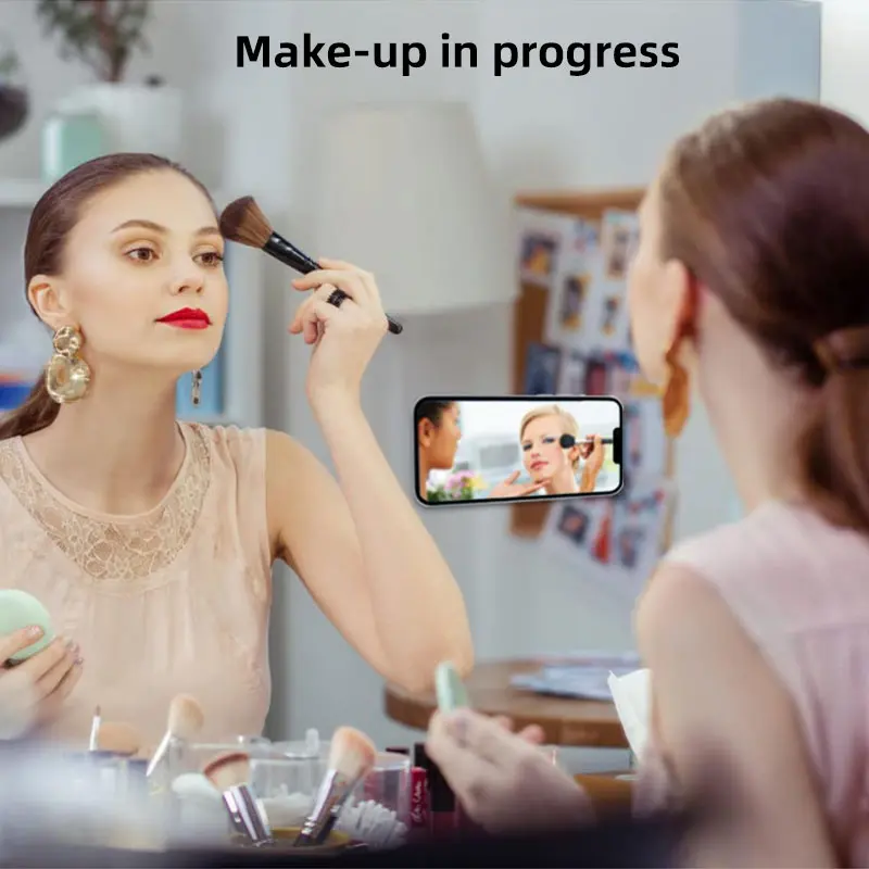Silicone Suction Phone Case Adhesive Mount  Hands-free, strong-grip stand for selfies and videos Content Creation