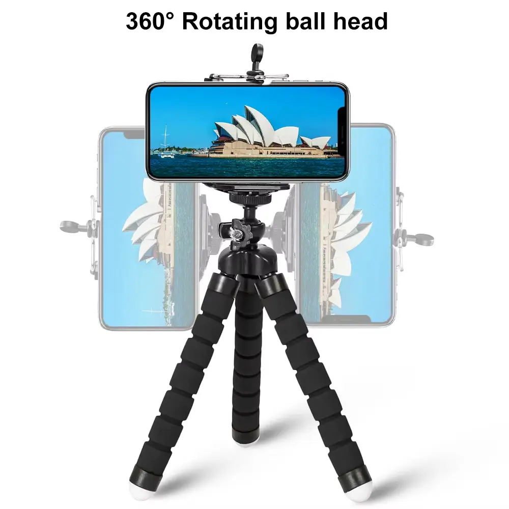 Tripod for Mobile Photography Mini Tripod for Phone Smartphone Camera Holder Octopus Monopod Stand Portable