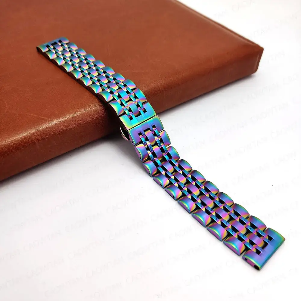 22mm 20mm Stainless Steel Strap for Samsung Watch 3 4 5 45mm Gear S3 46mm 42mm Active2 40 44mm Metal Strap Wristband Bracelet