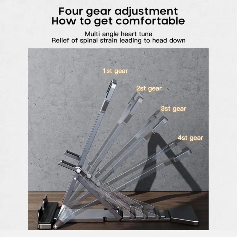 2022 Universal New Desktop Multi-Angle Folding Mobile Phone Holder Hollow Plastic Tablet Stand Portable For Iphone 12 Support
